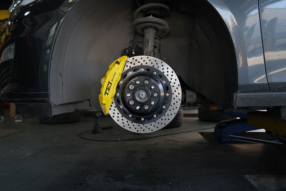 BBK для крумциркуля Malibu XL 4 выкованного поршенем с ротором 345*28mm колесо TEI 18 дюймов участвуя в гонке большой набор тормоза