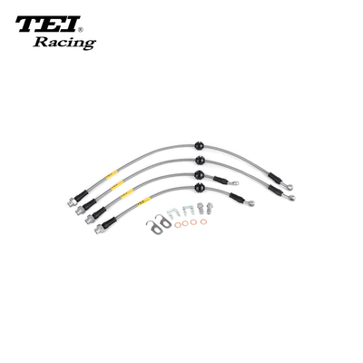 Купить Высокопроизводительный Tei Racing Brake Line Резина с стальной проволокой снаружи Barke Oil Ускорить реакцию тормоза онлайн изготовление