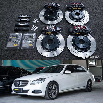 Купить E-класс W212 Mercedes Большой тормозный комплект 18 дюймового колеса автомобиля Передний 6 поршневых и задний 4 поршневых тормозный комплект онлайн изготовление