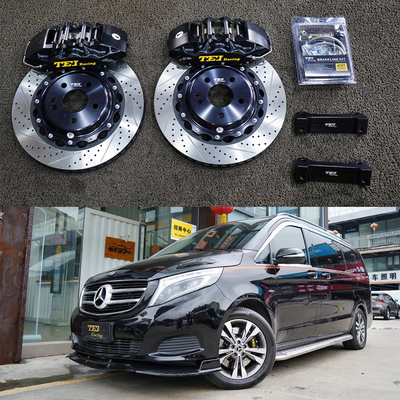 Купить BBK Mercedes Большой тормозный комплект класса V V260 18 дюймовый автомобильный ободок передний 6 поршень поршеньный калибр тормозный комплект Автомобильный тормоз онлайн изготовление