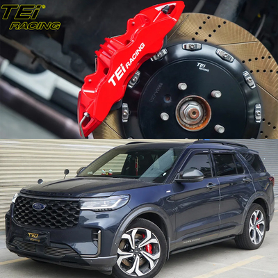 качество  Front 6 Piston And Rear 4 Piston Caliper BBK Auto Brake System For FORD EXPLORER 21 Inch Rim Фабрика