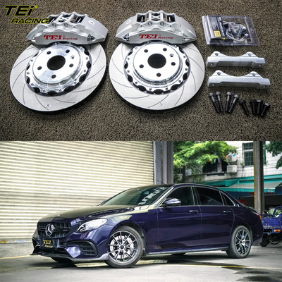 качество  Front Big Brake Kit 6 Piston Caliper With 355x32mm Rotor BBK Auto Brake System For Mercedes Benz E200L 18 Inch Car Rim Фабрика
