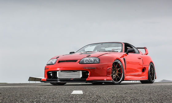 Купить BBK для Toyota MK4 Supra Большой тормозный комплект Передний P60S поддельный 6 поршневых калибров 18 дюймов Колесо 19 дюймов онлайн изготовление