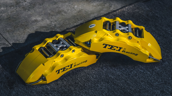 Купить TEI Racing P60ES 6 поршневый большой тормозный комплект для Mazda CX5 Переднее колесо 19 дюймов онлайн изготовление