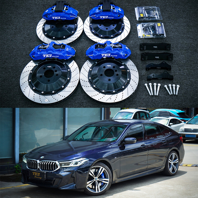 Высокопроизводительный тормозной комплект BBK для BMW 6 серии GT, 20-дюймовый автомобильный обод, передний 6-поршневой и задний 4-поршневой суппорт, чтобы сохранить EBP
