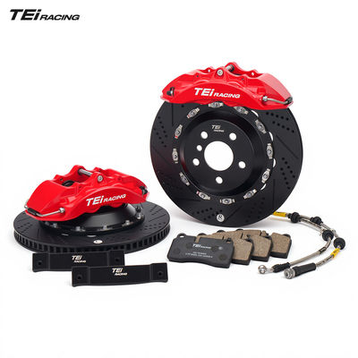 Комплект тормозных суппортов TEI P40NS+ 4 Pot BBK R18/R19 Big Brake Kit для Audi A4 B6 B7 B8 B8L B9 B9.5 B10 2000-2025